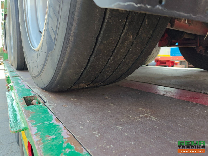 Platós félpótkocsi HRD NTS 3-Assen SAF - MEGA - Heavy Duty - Rongpotten/Rongen - Schuine Achterkant met Rijgoot - Zware kantbalk: 18 kép.
