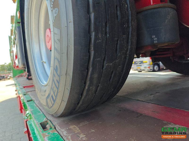 Platós félpótkocsi HRD NTS 3-Assen SAF - MEGA - Heavy Duty - Rongpotten/Rongen - Schuine Achterkant met Rijgoot - Zware kantbalk: 20 kép.