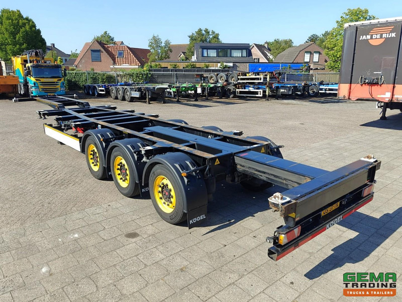 Kögel PORT 40 SIMPLEX 20 3-Assen SAF - Schijfremmen - 20/30/40FT Aansluiting - Achterschuiver - Félpótkocsi cserefelépítményes: 5 kép. Kögel PORT 40 SIMPLEX 20 3-Assen SAF - Schijfremmen - 20/30/40FT Aansluiting - Achterschuiver - Félpótkocsi cserefelépítményes: 5 kép.