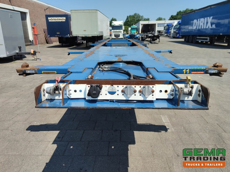 Krone SD 40 45 FT ContainerChassis 4720kg - BPW drum Brakes (O1503) - Félpótkocsi cserefelépítményes: 5 kép. Krone SD 40 45 FT ContainerChassis 4720kg - BPW drum Brakes (O1503) - Félpótkocsi cserefelépítményes: 5 kép.