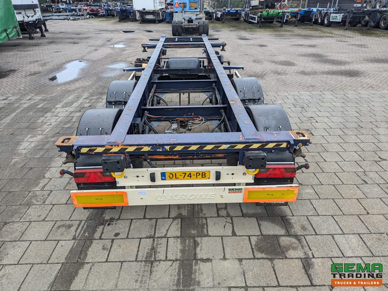 Krone SZC 18 2-Assen BPW - Luchtvering - Schijfremmen - 20FT aansluiting - 09/2025APK - Félpótkocsi cserefelépítményes: 5 kép. Krone SZC 18 2-Assen BPW - Luchtvering - Schijfremmen - 20FT aansluiting - 09/2025APK - Félpótkocsi cserefelépítményes: 5 kép.
