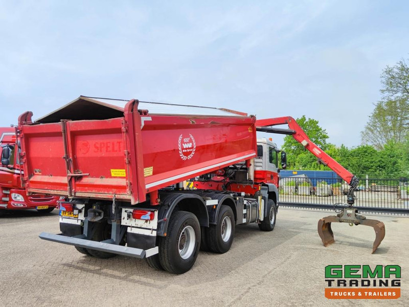 MAN TGS 26.400 6x6 4 Daycab Euro4 - HMF1643Z2 - Hyva 2-Zijdige Kipper 5.4m. - REBUILT ENGINE - TOP! (V584) - Billenőplatós teherautó, Darus autó: 4 kép. MAN TGS 26.400 6x6 4 Daycab Euro4 - HMF1643Z2 - Hyva 2-Zijdige Kipper 5.4m. - REBUILT ENGINE - TOP! (V584) - Billenőplatós teherautó, Darus autó: 4 kép.