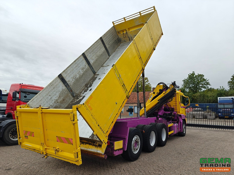 MAN TGS 35.440 8x4/4 Dagcabine Euro5 - Hymatec Kipper + Hiab 166 ES-4 Pro - Alcoa - 02/2026 APK - Billenőplatós teherautó, Darus autó: 2 kép. MAN TGS 35.440 8x4/4 Dagcabine Euro5 - Hymatec Kipper + Hiab 166 ES-4 Pro - Alcoa - 02/2026 APK - Billenőplatós teherautó, Darus autó: 2 kép.