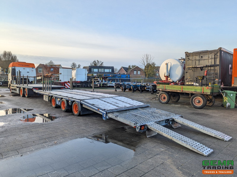 MAN TGX 26.500 6x2/4 LL Euro6 - Retarder + Recker FZ3 3-Assige Aanhanger - Uitschuifbaar - Autószállító teherautó: 2 kép. MAN TGX 26.500 6x2/4 LL Euro6 - Retarder + Recker FZ3 3-Assige Aanhanger - Uitschuifbaar - Autószállító teherautó: 2 kép.