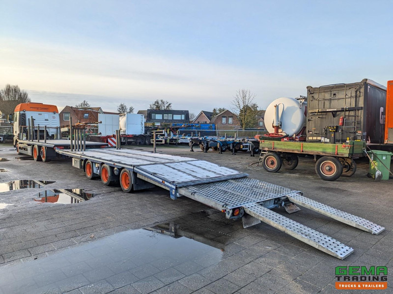 MAN TGX 26.500 6x2/4 LL Euro6 - Retarder + Recker FZ3 3-Assige Aanhanger - Uitschuifbaar - Autószállító teherautó: 2 kép. MAN TGX 26.500 6x2/4 LL Euro6 - Retarder + Recker FZ3 3-Assige Aanhanger - Uitschuifbaar - Autószállító teherautó: 2 kép.