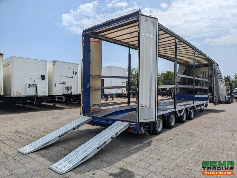 MEUSBURGER MPG-4 Semi Dieplader 3-Assen BPW - Schuifzeil/dak/Hefdak/Verbreedbaar - Wielkuipen - Gieksleuf - Félpótkocsi mélybölcsős: 1 kép. MEUSBURGER MPG-4 Semi Dieplader 3-Assen BPW - Schuifzeil/dak/Hefdak/Verbreedbaar - Wielkuipen - Gieksleuf - Félpótkocsi mélybölcsős: 1 kép.