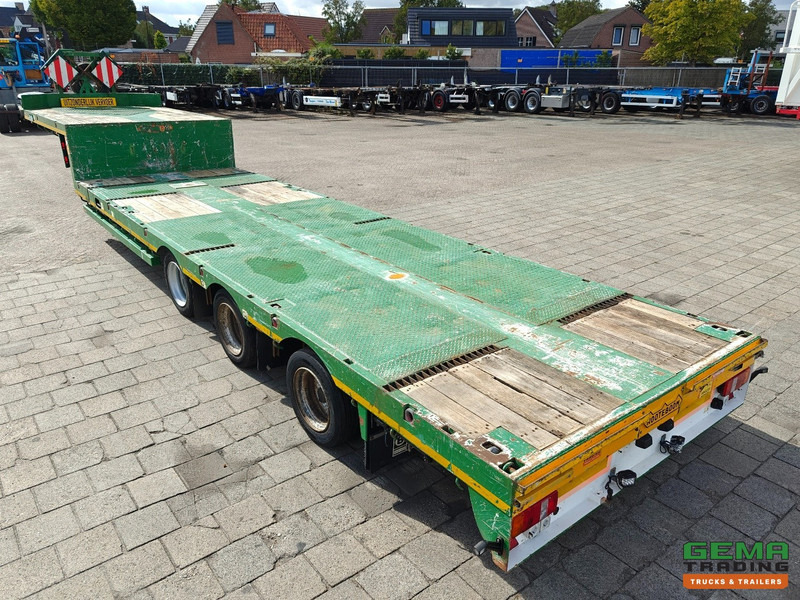 Nooteboom MCO-42-03V/L SemiDieplader 12.4m - 3Assen Gedwongen Gestuurd - Afstandbediening - Uitschuifbaar 5.8m - Rongenpotten - Twistlocks - 07/2026 APK - Félpótkocsi mélybölcsős: 3 kép. Nooteboom MCO-42-03V/L SemiDieplader 12.4m - 3Assen Gedwongen Gestuurd - Afstandbediening - Uitschuifbaar 5.8m - Rongenpotten - Twistlocks - 07/2026 APK - Félpótkocsi mélybölcsős: 3 kép.