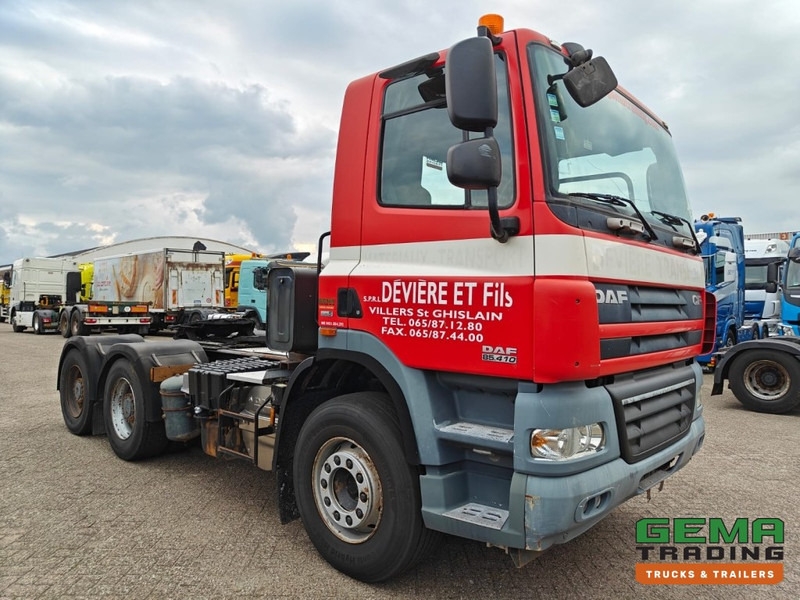 DAF CF85.410 6x4 DayCab Euro5 Retarder - Manual Gearbox - Hubreduction (T801) - Nyergesvontató: 2 kép. DAF CF85.410 6x4 DayCab Euro5 Retarder - Manual Gearbox - Hubreduction (T801) - Nyergesvontató: 2 kép.