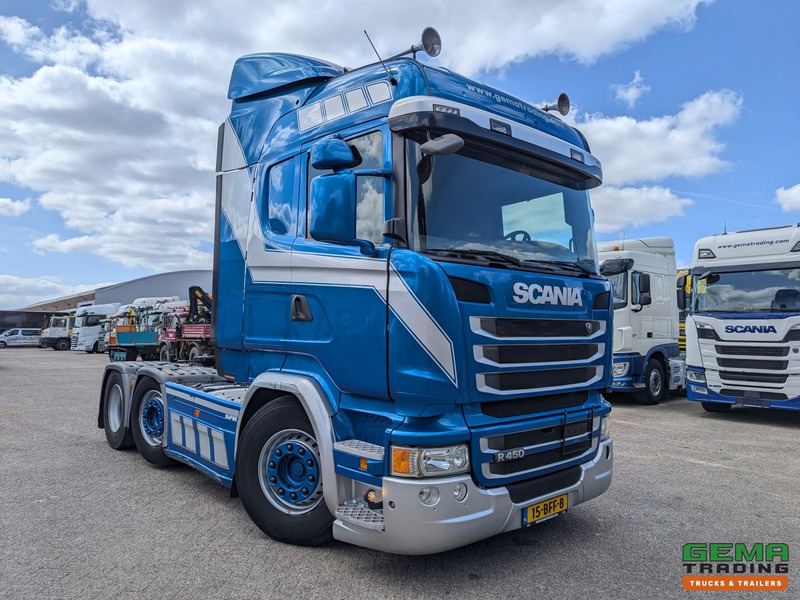 Scania R450 6x2/4 Highline Euro6A - 66T LZV - Dubbele tanks - 08/2025APK - Nyergesvontató: 2 kép. Scania R450 6x2/4 Highline Euro6A - 66T LZV - Dubbele tanks - 08/2025APK - Nyergesvontató: 2 kép.
