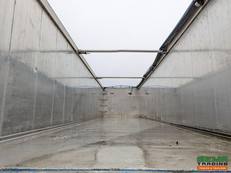 Félpótkocsi billenőplatós OVA 39OK95 3-Assen - Kipper 52m³ - Alu/Alu - Lift-As/Stuur-Assen - Alcoa's - TOP!: 12 kép.