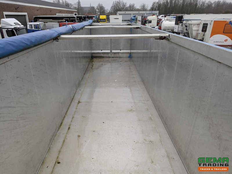Félpótkocsi billenőplatós OVA 39OK95 3-Assen - Kipper 52m³ - Alu/Alu - Lift-As/Stuur-Assen - Alcoa's - TOP!: 11 kép.