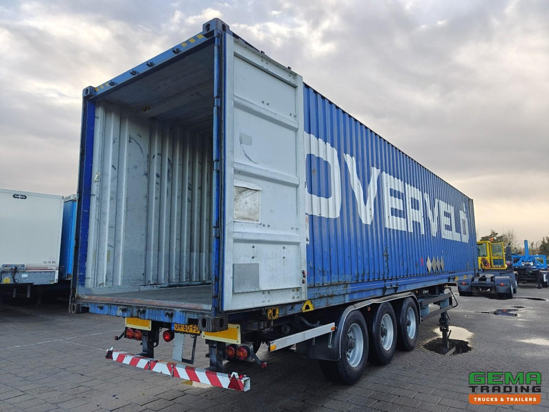 Pacton T3-007 3-Assen BPW - Containerchassis + 45FT HiCube Container - Reservewieldrager - Félpótkocsi cserefelépítményes: 1 kép. Pacton T3-007 3-Assen BPW - Containerchassis + 45FT HiCube Container - Reservewieldrager - Félpótkocsi cserefelépítményes: 1 kép.