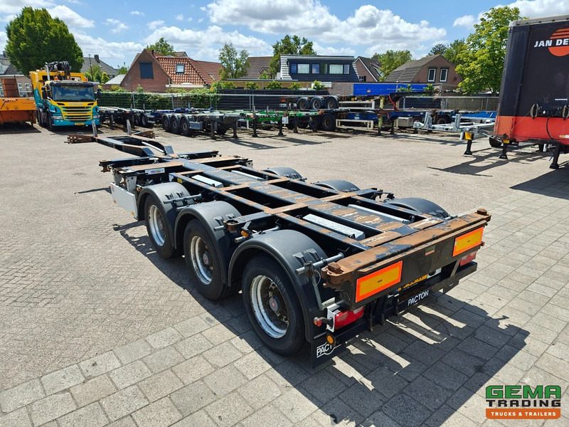 Pacton T3-010 3-Assen SAF - MULTI - Trommelremmen - LiftAs - 3x Uitschuifbaar - 10/2025 APK - Félpótkocsi cserefelépítményes: 2 kép. Pacton T3-010 3-Assen SAF - MULTI - Trommelremmen - LiftAs - 3x Uitschuifbaar - 10/2025 APK - Félpótkocsi cserefelépítményes: 2 kép.