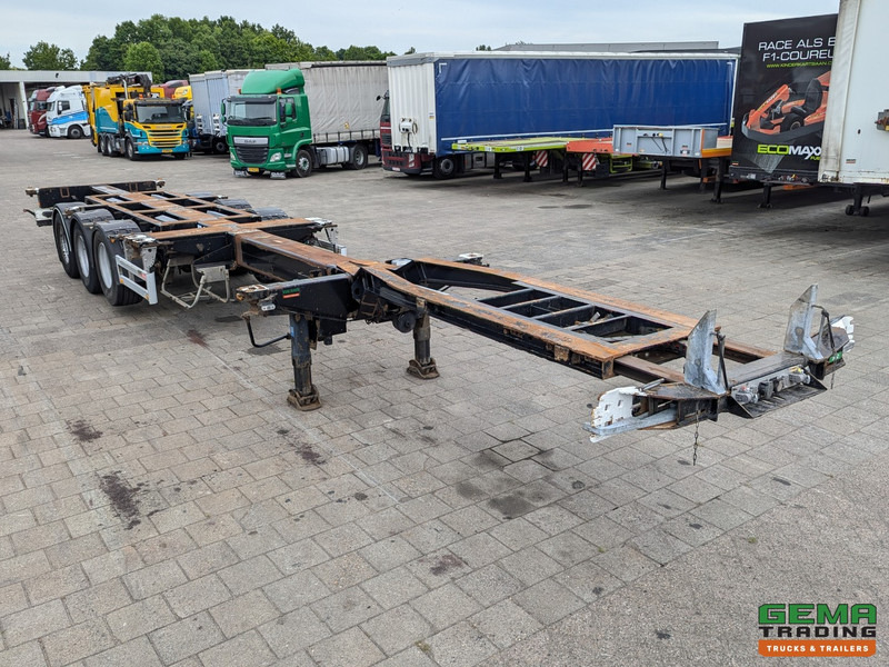 Pacton T3-010 3-Assen SAF - MULTI - Trommelremmen - LiftAs - 3x Uitschuifbaar - Félpótkocsi cserefelépítményes: 5 kép. Pacton T3-010 3-Assen SAF - MULTI - Trommelremmen - LiftAs - 3x Uitschuifbaar - Félpótkocsi cserefelépítményes: 5 kép.