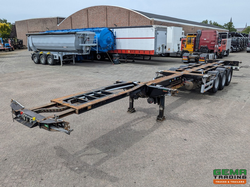 Pacton T3-010 3-Assen SAF - MULTI - Trommelremmen - LiftAs - 3x Uitschuifbaar - Félpótkocsi cserefelépítményes: 1 kép. Pacton T3-010 3-Assen SAF - MULTI - Trommelremmen - LiftAs - 3x Uitschuifbaar - Félpótkocsi cserefelépítményes: 1 kép.