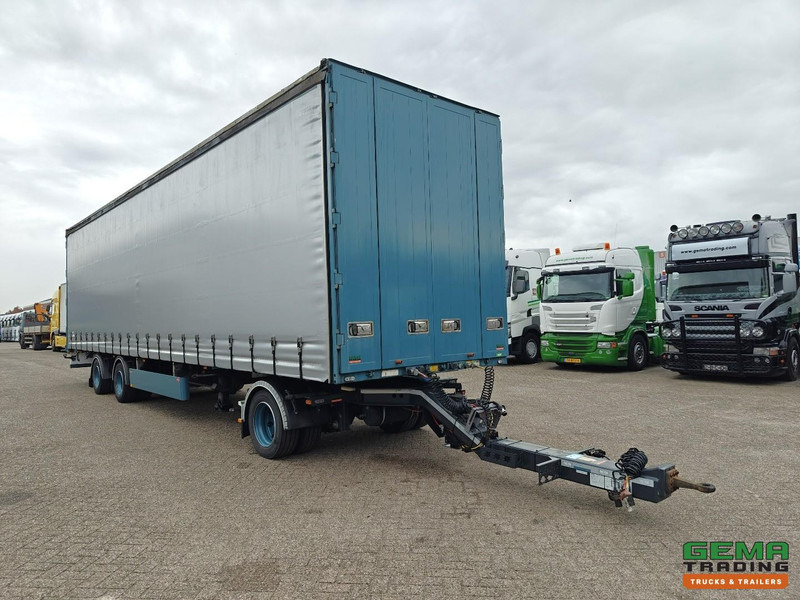 Pacton Trailers TBD.232 12.2m + DXX.110 Dolly (2022) - 2-Assen SAF 10T - Schuifzeilen - StuurAs (Tridec) - Doorlaad Systeem - LZV combi - Ponyvás pótkocsi: 3 kép. Pacton Trailers TBD.232 12.2m + DXX.110 Dolly (2022) - 2-Assen SAF 10T - Schuifzeilen - StuurAs (Tridec) - Doorlaad Systeem - LZV combi - Ponyvás pótkocsi: 3 kép.