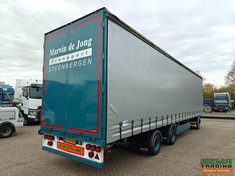 Pacton Trailers TBD.232 12.2m + DXX.110 Dolly (2022) - 2-Assen SAF 10T - Schuifzeilen - StuurAs (Tridec) - Doorlaad Systeem - LZV combi - Ponyvás pótkocsi: 5 kép. Pacton Trailers TBD.232 12.2m + DXX.110 Dolly (2022) - 2-Assen SAF 10T - Schuifzeilen - StuurAs (Tridec) - Doorlaad Systeem - LZV combi - Ponyvás pótkocsi: 5 kép.