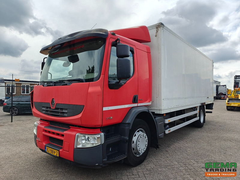 Renault Premium 270 4x2 Dagcabine Euro5 - Handgeschakeld - GeslotenBak 6.5m - HH Vloer - Laadklep 2000kg - Dobozos felépítményű teherautó: 1 kép. Renault Premium 270 4x2 Dagcabine Euro5 - Handgeschakeld - GeslotenBak 6.5m - HH Vloer - Laadklep 2000kg - Dobozos felépítményű teherautó: 1 kép.