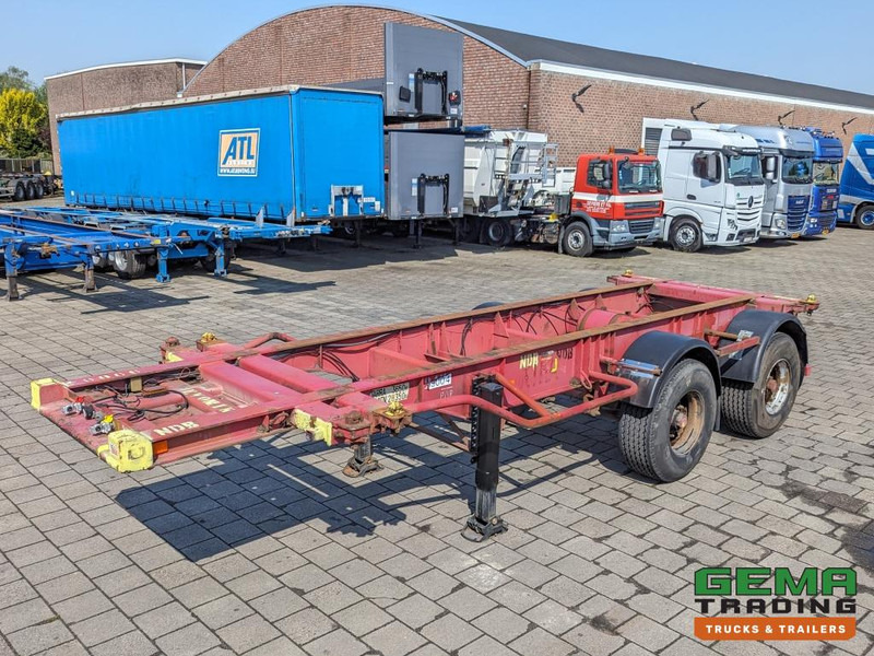 SHLADOT SD-901M 2-Assen ROR DrumBrakes - SteelSuspension - 20FT Connection (O1870) - Félpótkocsi cserefelépítményes: 1 kép. SHLADOT SD-901M 2-Assen ROR DrumBrakes - SteelSuspension - 20FT Connection (O1870) - Félpótkocsi cserefelépítményes: 1 kép.