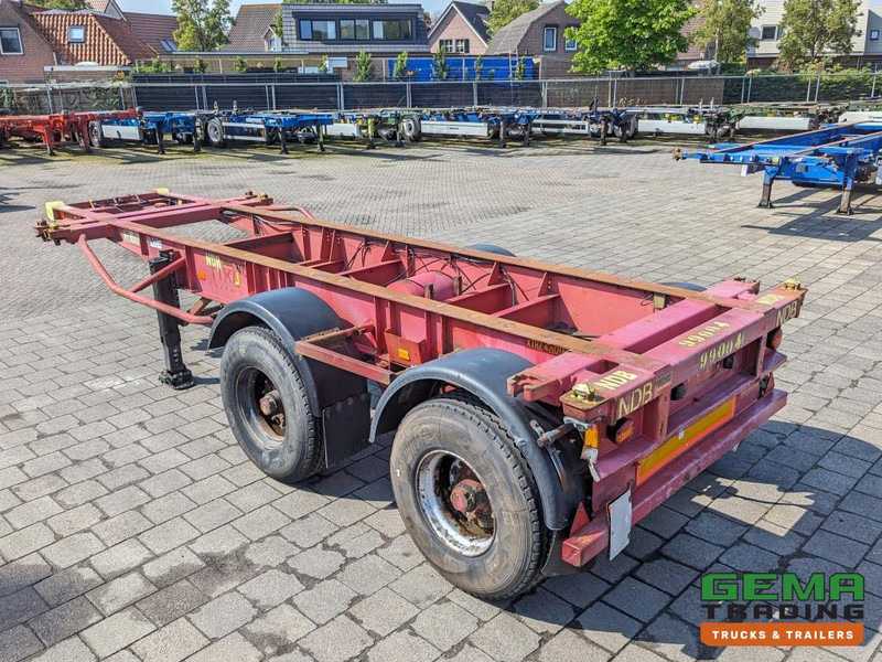 SHLADOT SD-901M 2-Assen ROR DrumBrakes - SteelSuspension - 20FT Connection (O1870) - Félpótkocsi cserefelépítményes: 3 kép. SHLADOT SD-901M 2-Assen ROR DrumBrakes - SteelSuspension - 20FT Connection (O1870) - Félpótkocsi cserefelépítményes: 3 kép.
