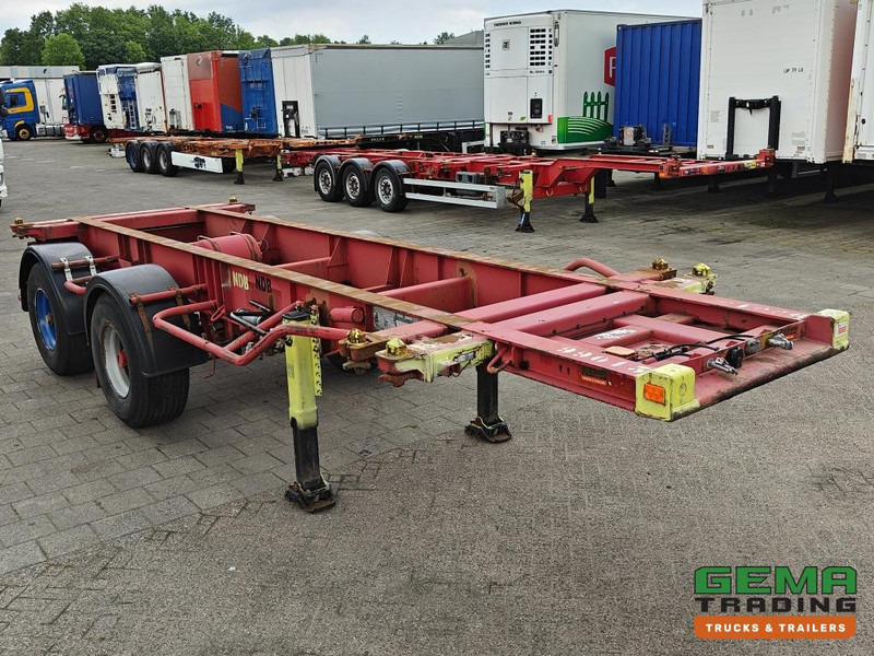 SHLADOT SD-901M 2-Assen ROR DrumBrakes - SteelSuspension - 20FT Connection (O2038) - Félpótkocsi cserefelépítményes: 3 kép. SHLADOT SD-901M 2-Assen ROR DrumBrakes - SteelSuspension - 20FT Connection (O2038) - Félpótkocsi cserefelépítményes: 3 kép.