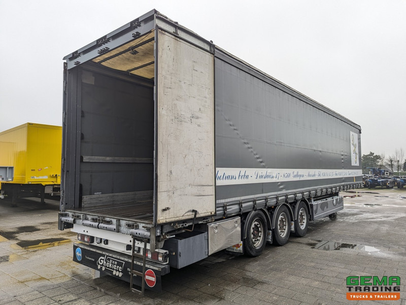 Ponyvás félpótkocsi SYSTEM TRAILER TFS 18 3-Assen SAF  - RONGcassetten - HH vloer - Gegalvaniseerd -- Schuifdak / Hefdak - HeavyDuty - 11/2025APK: 1 kép.