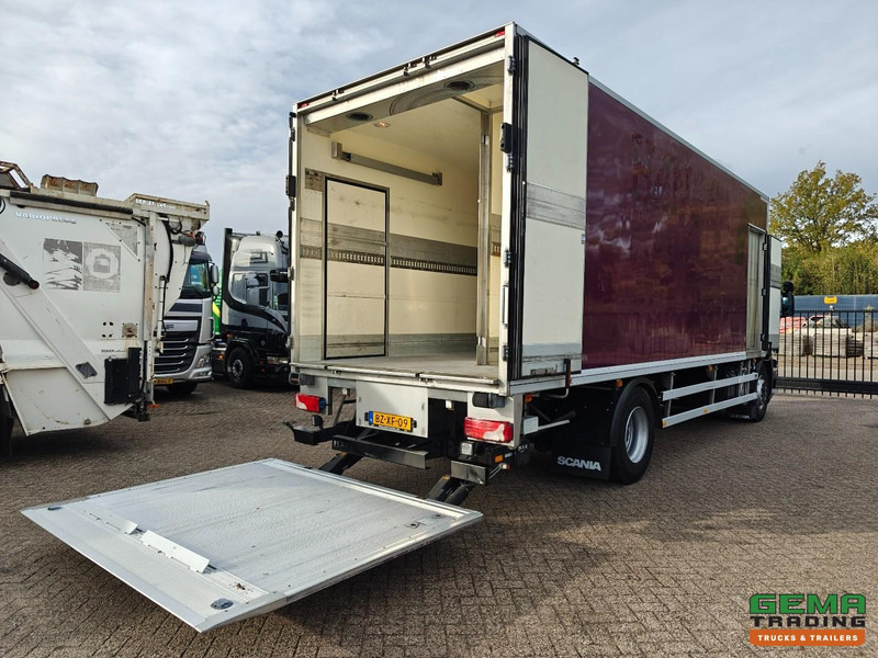 Scania P230 4x2 Dagcab Euro5 - Koel-VriesBak 7.55m + Carrier Supra 950MT + Laadklep 2000kg - Hűtős teherautó: 2 kép. Scania P230 4x2 Dagcab Euro5 - Koel-VriesBak 7.55m + Carrier Supra 950MT + Laadklep 2000kg - Hűtős teherautó: 2 kép.