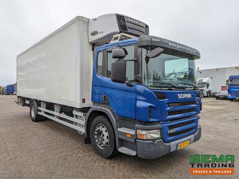 Scania P230 4x2 Daycab Euro4 KoelVriesBak 8.2m - Carrier Supra 950Mt + Laadklep 2000kg - Hűtős teherautó: 2 kép. Scania P230 4x2 Daycab Euro4 KoelVriesBak 8.2m - Carrier Supra 950Mt + Laadklep 2000kg - Hűtős teherautó: 2 kép.