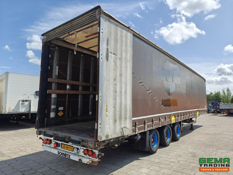 Schmitz Cargobull SCS 24/L - 13.62 E B (S01) 3-Assen SAF - MEGA - Schuifzeilen/Hef/SchuifDak - Gegalvaniseerd - Schijfremmen - Ponyvás félpótkocsi: 1 kép. Schmitz Cargobull SCS 24/L - 13.62 E B (S01) 3-Assen SAF - MEGA - Schuifzeilen/Hef/SchuifDak - Gegalvaniseerd - Schijfremmen - Ponyvás félpótkocsi: 1 kép.
