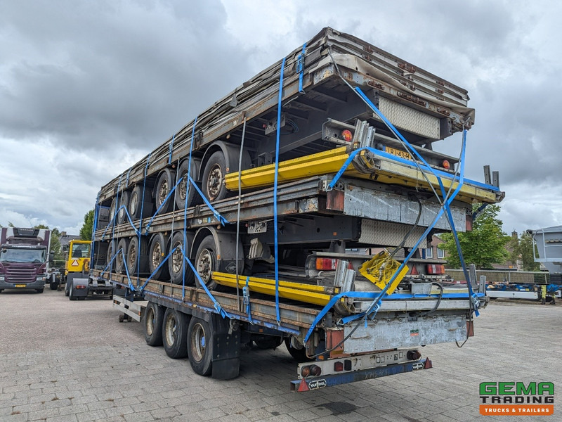 Van Hool 3B0064 Pakket 1x van Hool ROR + 4x Samro BPW - Compleet Gestapeld - Hardhoutenvloer - RoestVrij! - Ponyvás félpótkocsi: 4 kép. Van Hool 3B0064 Pakket 1x van Hool ROR + 4x Samro BPW - Compleet Gestapeld - Hardhoutenvloer - RoestVrij! - Ponyvás félpótkocsi: 4 kép.