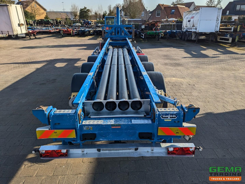 Van Hool 3C0017 40FT Kiepchassis - Aluminium Chassis - 5060KG - Slangenkokers - 88.000km! - Félpótkocsi cserefelépítményes: 5 kép. Van Hool 3C0017 40FT Kiepchassis - Aluminium Chassis - 5060KG - Slangenkokers - 88.000km! - Félpótkocsi cserefelépítményes: 5 kép.