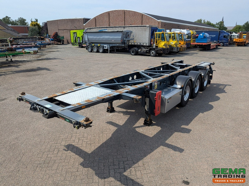 Van Hool A3C002 3-Assen BPW - 20 30FT TANK/SWAP - 3490KG - ContainerChassis - ADR - Schijfremmen - 01/2026 APK - Félpótkocsi cserefelépítményes: 2 kép. Van Hool A3C002 3-Assen BPW - 20 30FT TANK/SWAP - 3490KG - ContainerChassis - ADR - Schijfremmen - 01/2026 APK - Félpótkocsi cserefelépítményes: 2 kép.