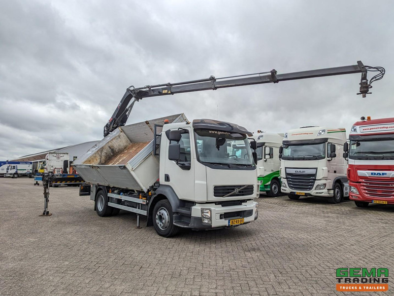 Volvo FL240 4x2 Dagcab Euro5 - 2 Zijdige Kipper + Kraan Hiab 088ES-3 HIDUO - RadioGrafisch - 39.900KM! - 11/2025APK - Billenőplatós teherautó, Darus autó: 2 kép. Volvo FL240 4x2 Dagcab Euro5 - 2 Zijdige Kipper + Kraan Hiab 088ES-3 HIDUO - RadioGrafisch - 39.900KM! - 11/2025APK - Billenőplatós teherautó, Darus autó: 2 kép.
