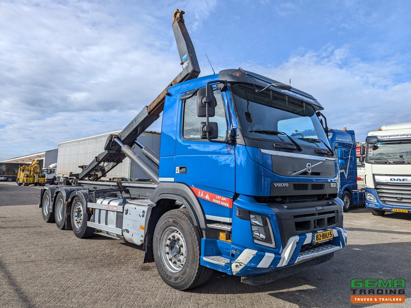Volvo FMX 420 8x2/4 Dagcab Euro6B - Haakarm 25T - Lift-assen - Vangmuil - VBK Afdeksysteem - Horgos rakodó teherautó: 4 kép. Volvo FMX 420 8x2/4 Dagcab Euro6B - Haakarm 25T - Lift-assen - Vangmuil - VBK Afdeksysteem - Horgos rakodó teherautó: 4 kép.