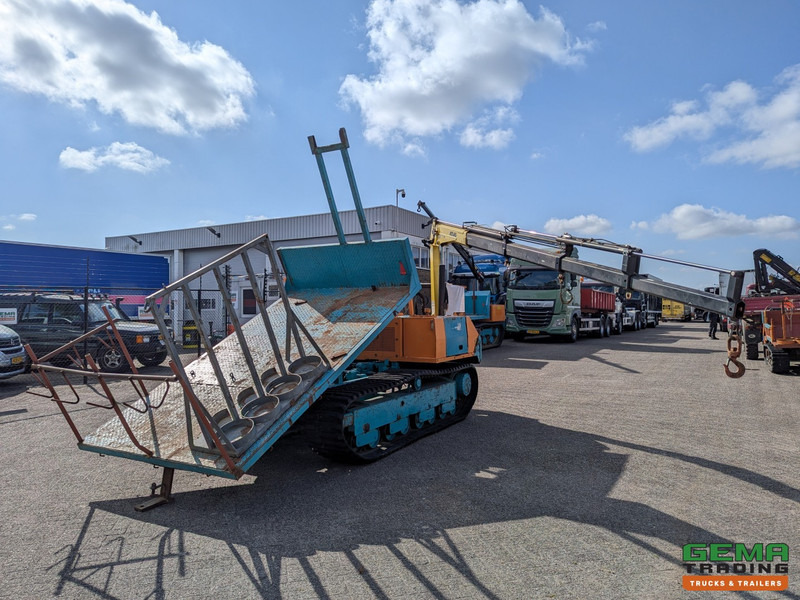 Yanmar YFW45R Rupsdumper / Werktuigdrager Kipper + Atlas TC33C-A29 (CY2014) Kraan - Dömper: 1 kép. Yanmar YFW45R Rupsdumper / Werktuigdrager Kipper + Atlas TC33C-A29 (CY2014) Kraan - Dömper: 1 kép.