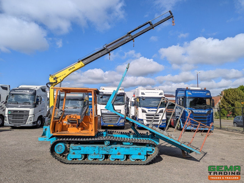 Yanmar YFW45R Rupsdumper / Werktuigdrager Kipper + Atlas TC33C-A29 (CY2014) Kraan - Dömper: 4 kép. Yanmar YFW45R Rupsdumper / Werktuigdrager Kipper + Atlas TC33C-A29 (CY2014) Kraan - Dömper: 4 kép.