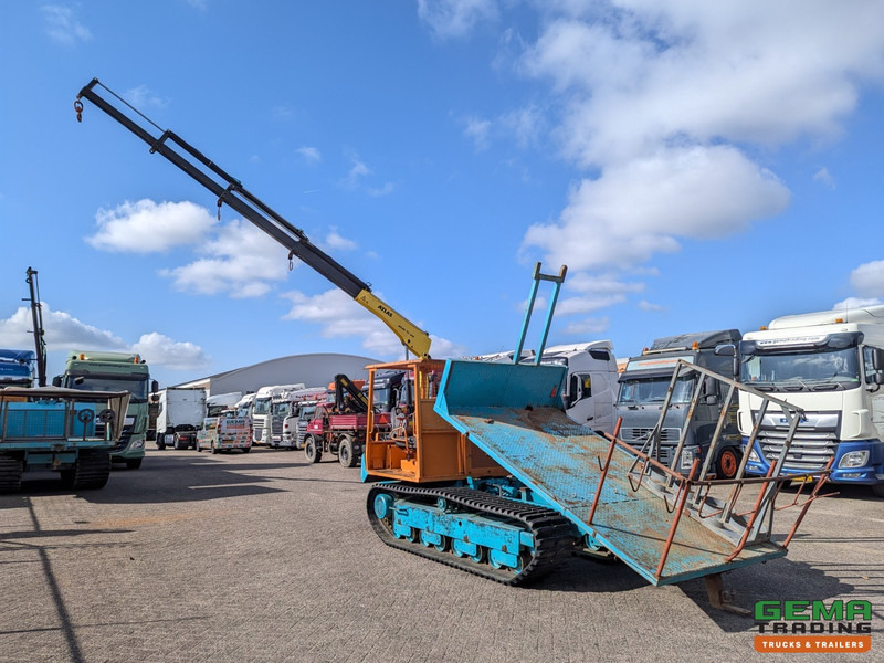 Yanmar YFW45R Rupsdumper / Werktuigdrager Kipper + Atlas TC33C-A29 (CY2014) Kraan - Dömper: 2 kép. Yanmar YFW45R Rupsdumper / Werktuigdrager Kipper + Atlas TC33C-A29 (CY2014) Kraan - Dömper: 2 kép.