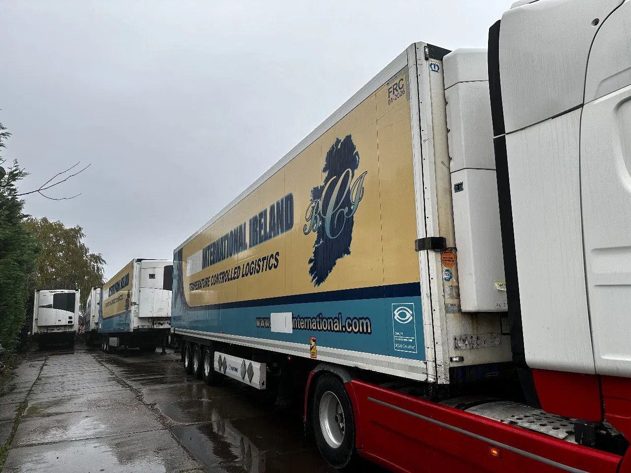Krone 3 Axle FRIGO Thermoking SLXe trailer H265cm Krone 3 Axle FRIGO Thermoking SLXe trailer H265cm - Félpótkocsi hűtős: 2 kép. Krone 3 Axle FRIGO Thermoking SLXe trailer H265cm Krone 3 Axle FRIGO Thermoking SLXe trailer H265cm - Félpótkocsi hűtős: 2 kép.
