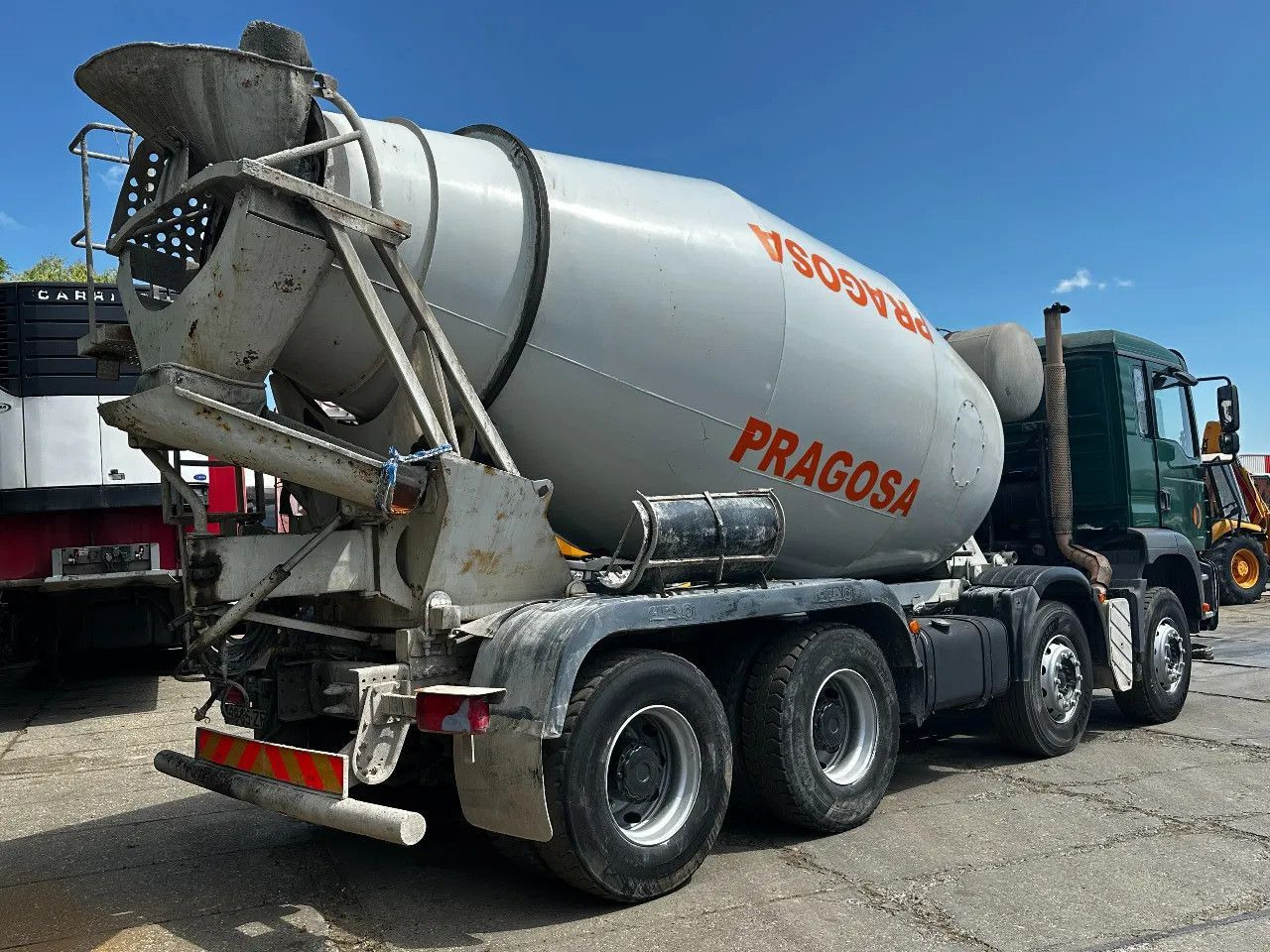 MAN TGA 35.360 8X4 CIFA Beton Mixer Spring/Spring ZF - Betonmixer: 4 kép. MAN TGA 35.360 8X4 CIFA Beton Mixer Spring/Spring ZF - Betonmixer: 4 kép.