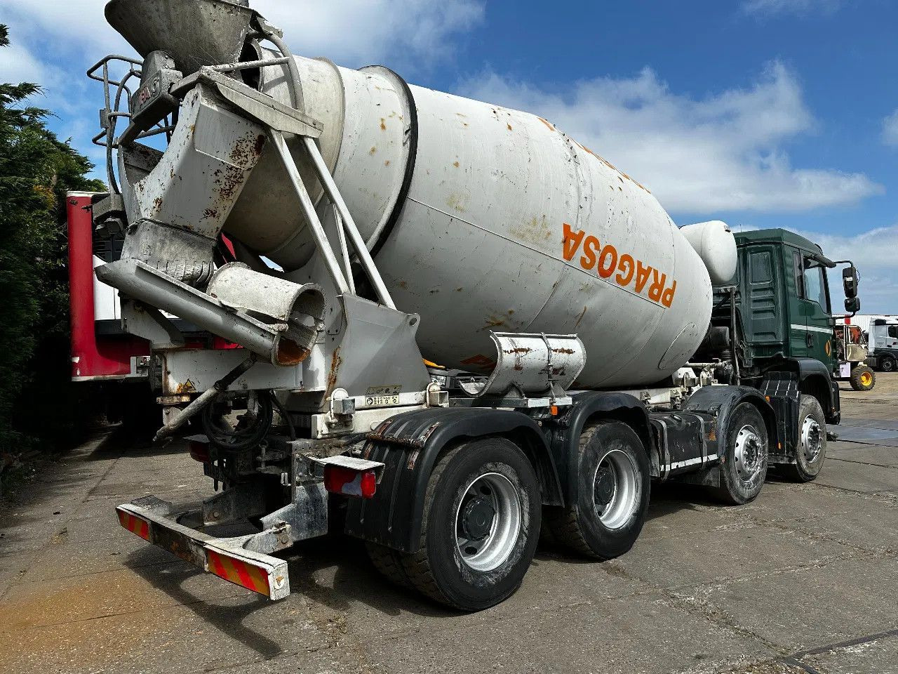 MAN TGA 35.360 8X4 CIFA Beton Mixer Spring/Spring ZF - Betonmixer: 4 kép. MAN TGA 35.360 8X4 CIFA Beton Mixer Spring/Spring ZF - Betonmixer: 4 kép.