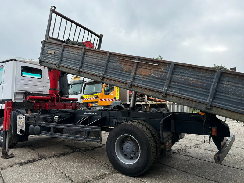 Mercedes-Benz Actros 1831 V6 4X2 Tipper + crane EPS Manual Gearbox 3 peddal - Billenőplatós teherautó, Darus autó: 3 kép. Mercedes-Benz Actros 1831 V6 4X2 Tipper + crane EPS Manual Gearbox 3 peddal - Billenőplatós teherautó, Darus autó: 3 kép.