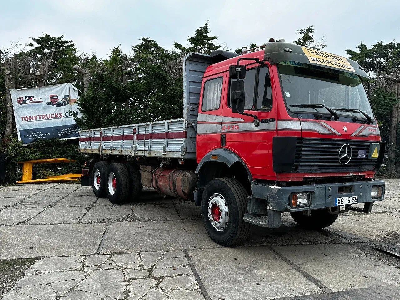 Billenőplatós teherautó Mercedes-Benz SK 2435 V8 6X2 Tipper EPS Manual Gearbox Mercedes-Benz SK 2435 V8 6X2 Tipper EPS Manual Gearbox: 17 kép.