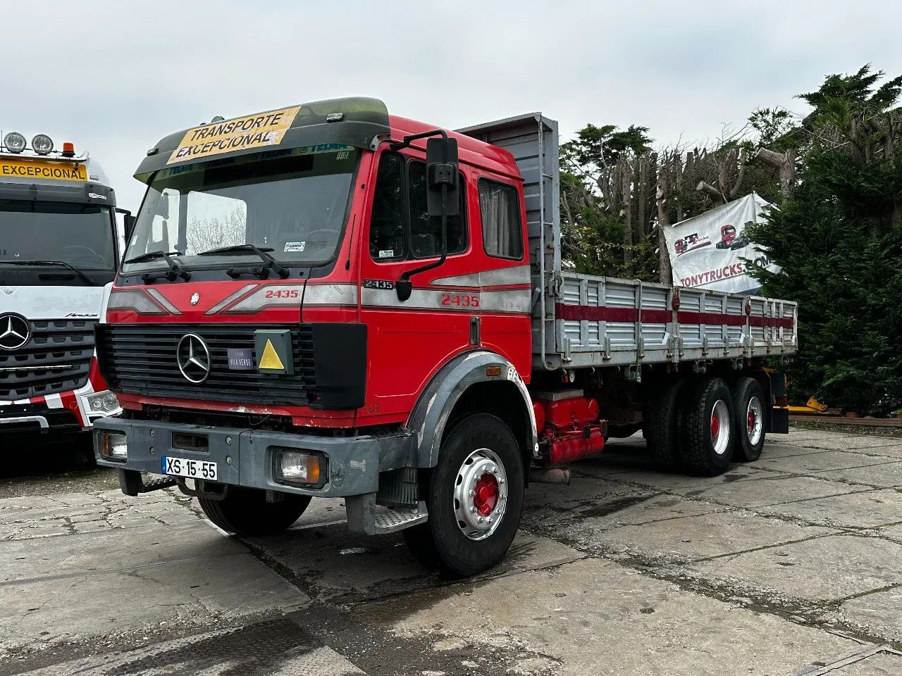 Billenőplatós teherautó Mercedes-Benz SK 2435 V8 6X2 Tipper EPS Manual Gearbox Mercedes-Benz SK 2435 V8 6X2 Tipper EPS Manual Gearbox: 18 kép.