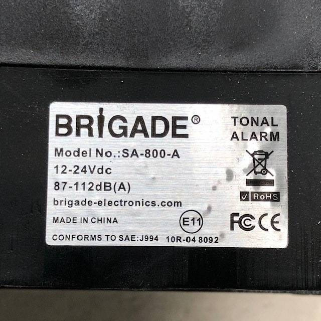 Brigade SA-800-A Smart Tonal reversing Alarm - Alkatrész - Anyagmozgató gép: 3 kép. Brigade SA-800-A Smart Tonal reversing Alarm - Alkatrész - Anyagmozgató gép: 3 kép.