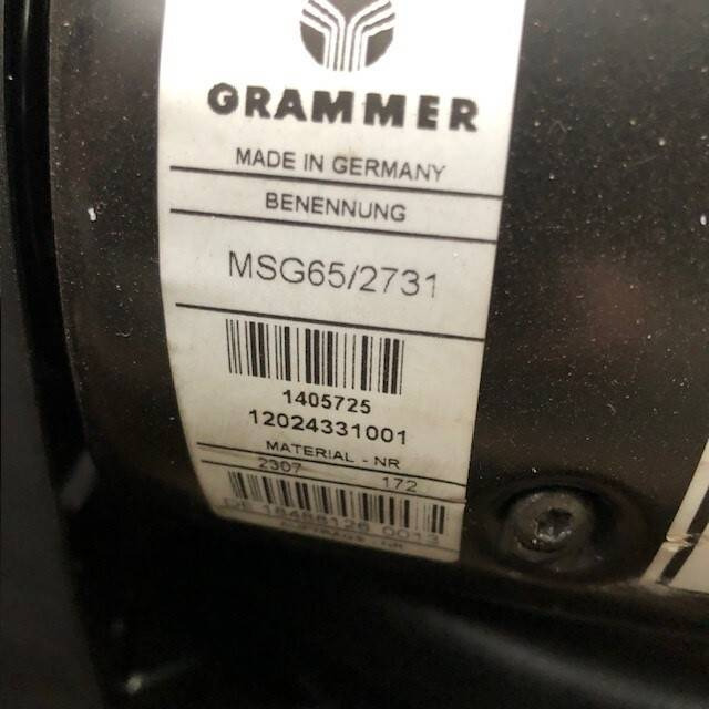 Grammer MSG 65/2731 Seat - Ülés - Anyagmozgató gép: 5 kép. Grammer MSG 65/2731 Seat - Ülés - Anyagmozgató gép: 5 kép.