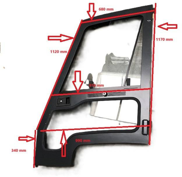 Left door for Linde 387 - Ajtó és alkatrészek - Anyagmozgató gép: 2 kép. Left door for Linde 387 - Ajtó és alkatrészek - Anyagmozgató gép: 2 kép.