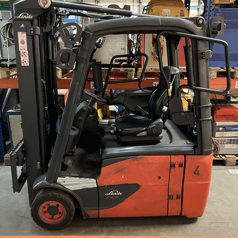 Linde E16 (386-02) EVO - Elektromos targonca: 1 kép. Linde E16 (386-02) EVO - Elektromos targonca: 1 kép.