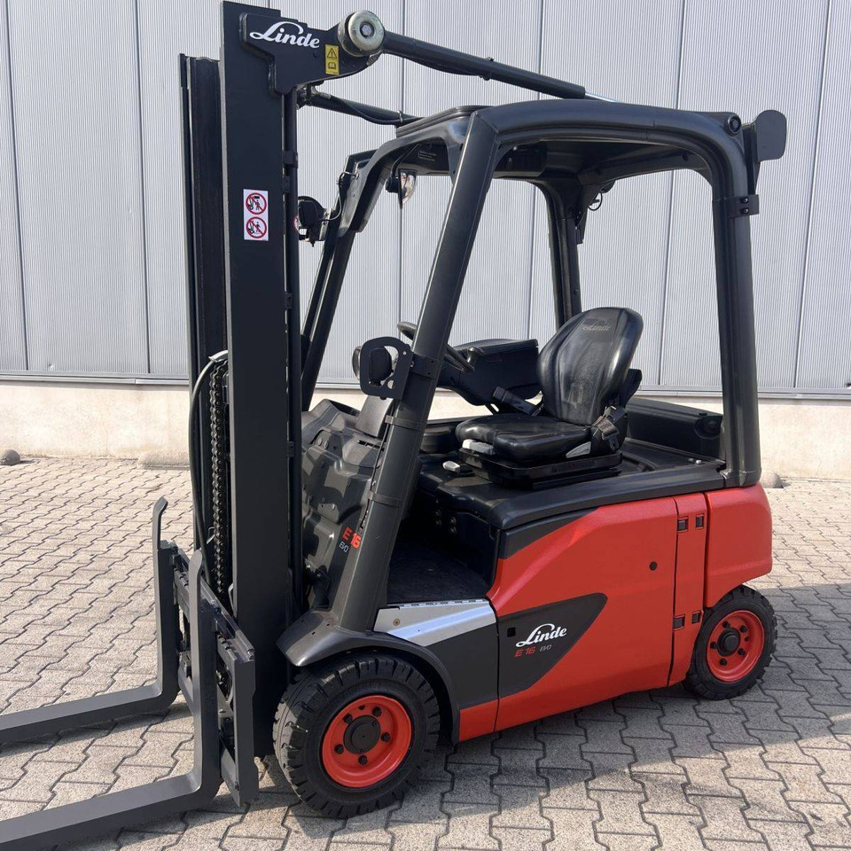 Linde E16P (386-02) EVO - Elektromos targonca: 1 kép. Linde E16P (386-02) EVO - Elektromos targonca: 1 kép.