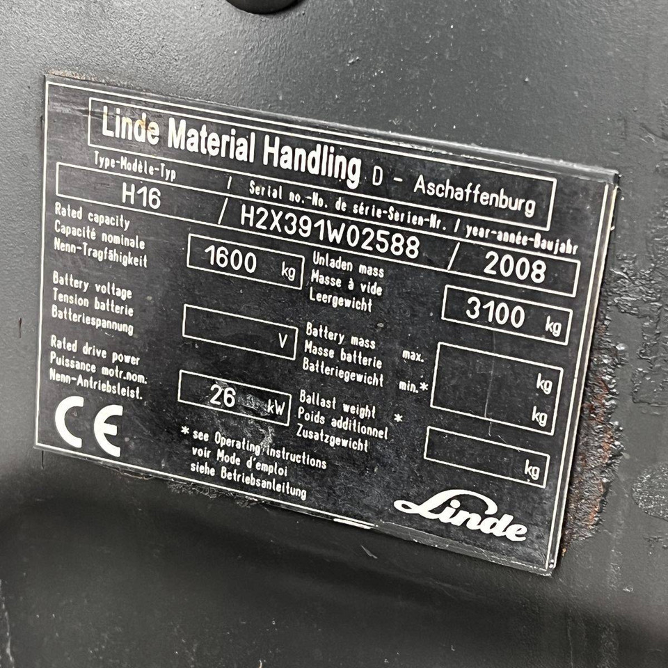Linde H16D (391) lízing Linde H16D (391): 19 kép.