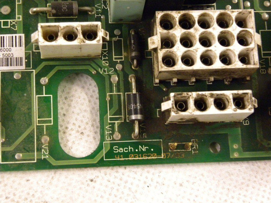 Printed circuit board breadboard forJungheinrich ERE 20G 20-120-56 - Elektromos rendszer - Anyagmozgató gép: 4 kép. Printed circuit board breadboard forJungheinrich ERE 20G 20-120-56 - Elektromos rendszer - Anyagmozgató gép: 4 kép.